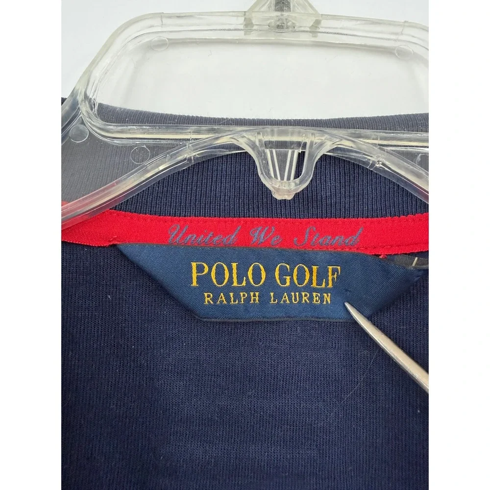 Polo Golf Ralph Lauren 2016 Ryder Cup USA Full Zip Jacket Navy Blue Mens Small S